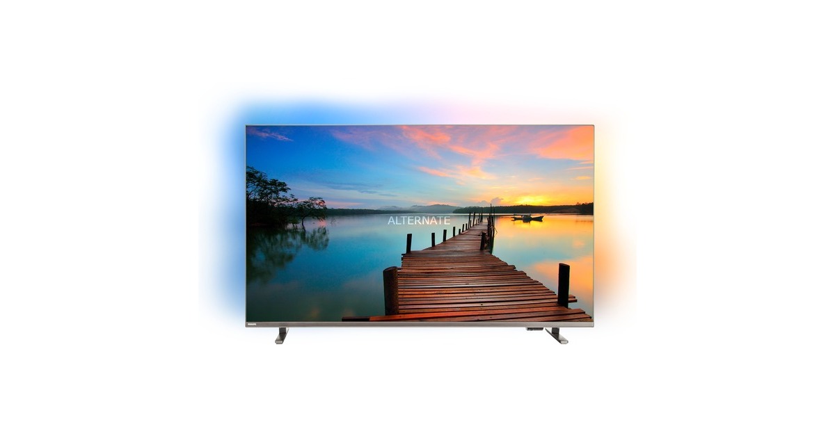 Philips The One 55PUS8518/12, LED-Fernseher(139 cm (55 Zoll), dunkelgrau, UltraHD/4K, WLAN, Ambilight, Dolby Vision)