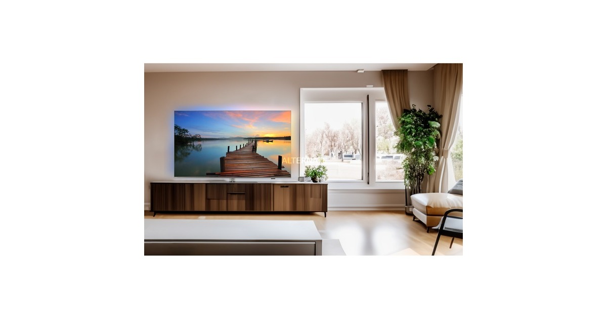 Philips The One 55PUS8818/12, LED-Fernseher(139 cm (55 Zoll), dunkelgrau, UltraHD/4K, WLAN, Ambilight, Dolby Vision, 120Hz Panel)
