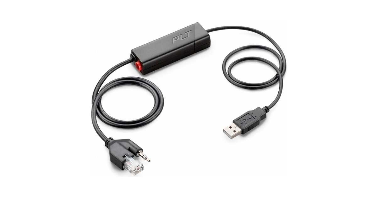 Plantronics Kabel APU-76, EHS-Adapter(schwarz)