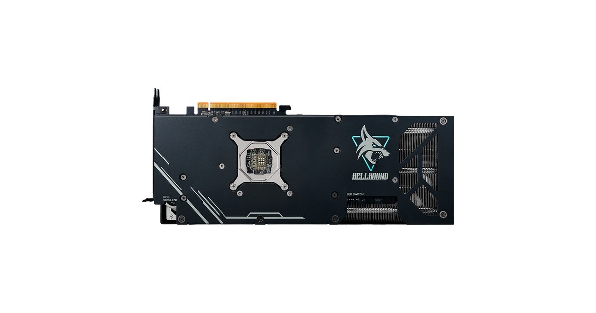 PowerColor Radeon RX 7700 XT Hellhound 12GB OC, Grafikkarte(RDNA 3, GDDR6, 1x DisplayPort, 3x HDMI 2.1)