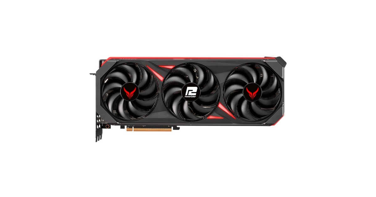 PowerColor Radeon RX 7800 XT Red Devil 16GB OC, Grafikkarte(RDNA 3, GDDR6, 3x DisplayPort, 21 HDMI 2.1)