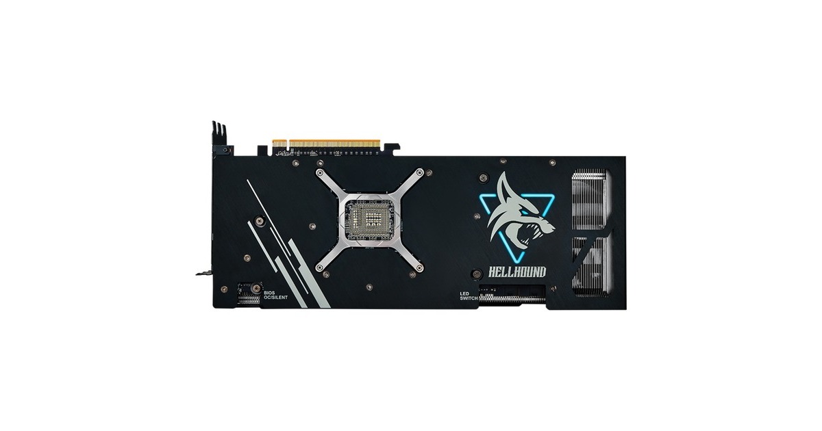 PowerColor Radeon RX 7900 XTX Hellhound 24GB OC, Grafikkarte(schwarz)