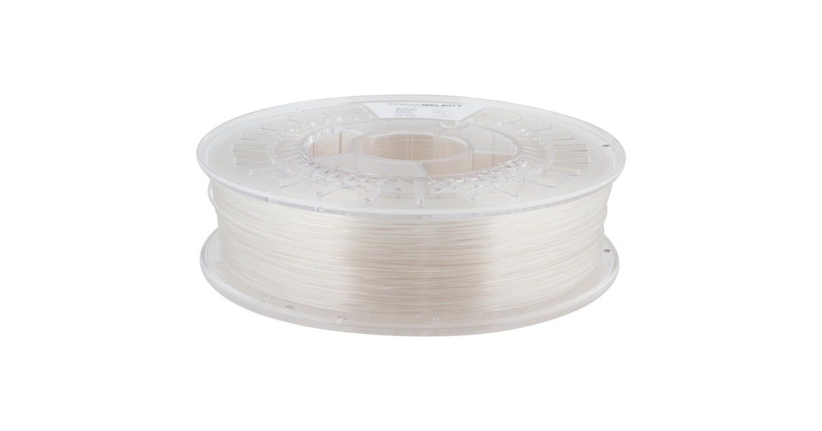 PrimaCreator PrimaSELECT PETG Klar, 3D-Kartusche(transparent, 750 g, 1,75 mm, auf Rolle, durchsichtig)