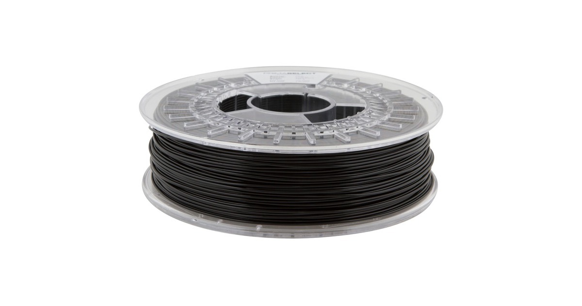 PrimaCreator PrimaSELECT PETG Solid Black, 3D-Kartusche(schwarz, 750 g, 1,75 mm, auf Rolle, opak)