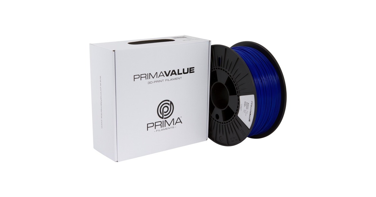 PrimaCreator PrimaValue PLA Blue, 3D-Kartusche(blau, 1 kg, 1,75 mm, auf Rolle)