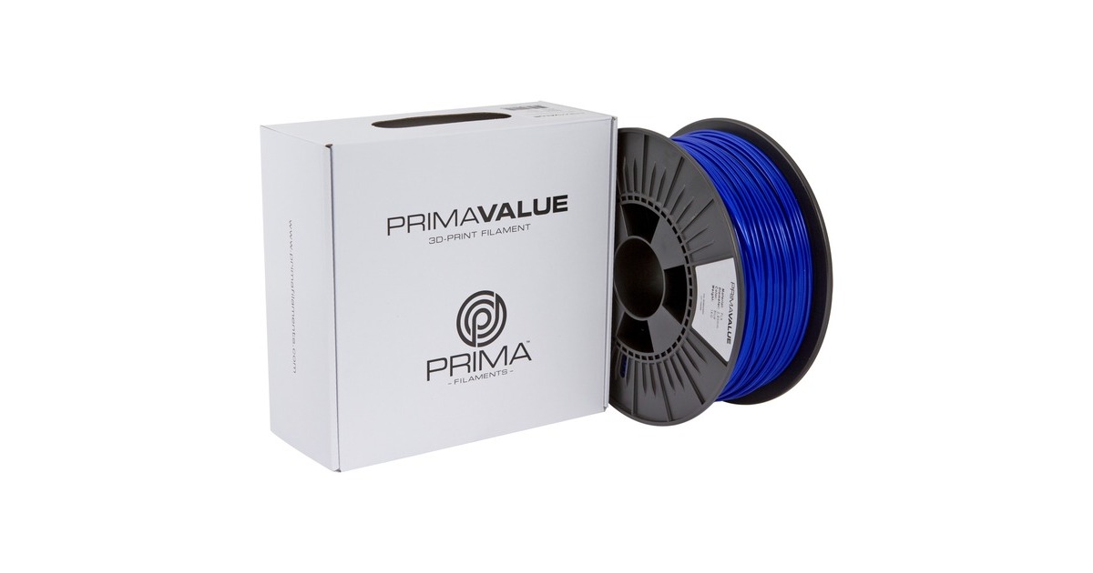 PrimaCreator PrimaValue PLA Blue, 3D-Kartusche(blau, 1 kg, 2,85 mm, auf Rolle)