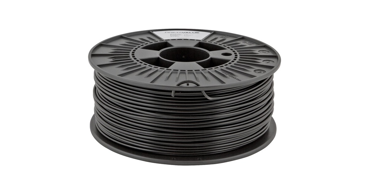 PrimaCreator PrimaValue PLA Dark grey, 3D-Kartusche(dunkelgrau, 1 kg, 2,85 mm, auf Rolle)