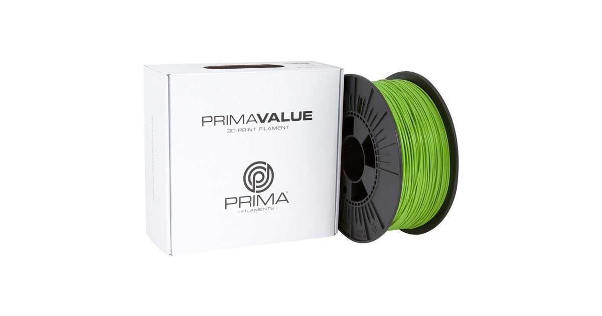 PrimaCreator PrimaValue PLA Green, 3D-Kartusche(grün, 1 kg, 1,75 mm, auf Rolle)