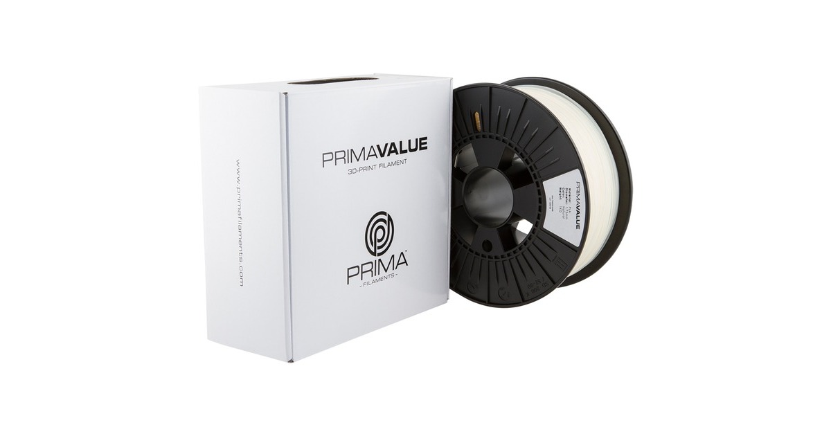 PrimaCreator PrimaValue PLA Natural, 3D-Kartusche(1 kg, 1,75 mm, auf Rolle)