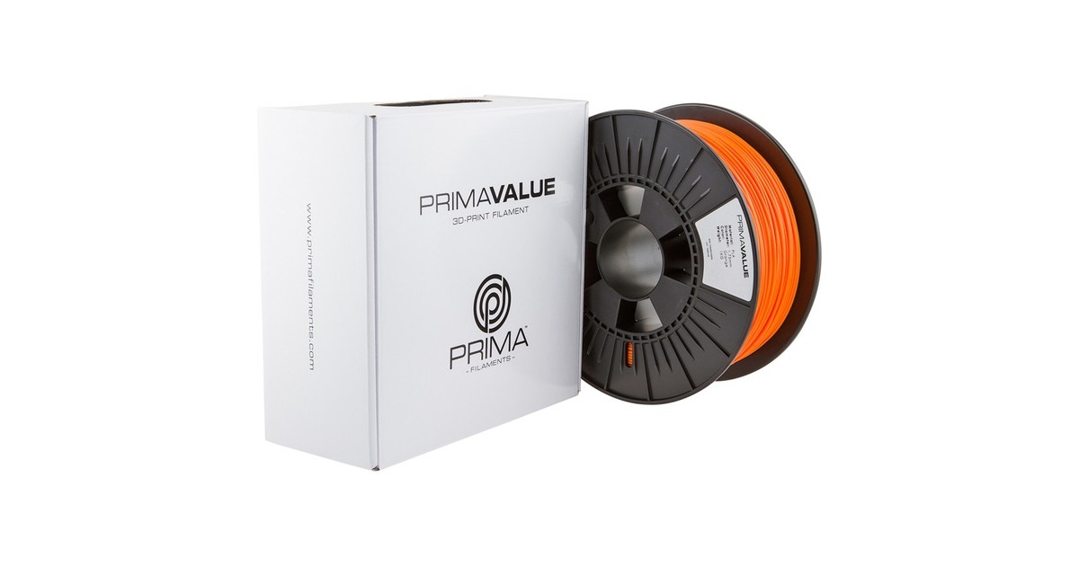 PrimaCreator PrimaValue PLA Orange, 3D-Kartusche(orange, 1 kg, 1,75 mm, auf Rolle)