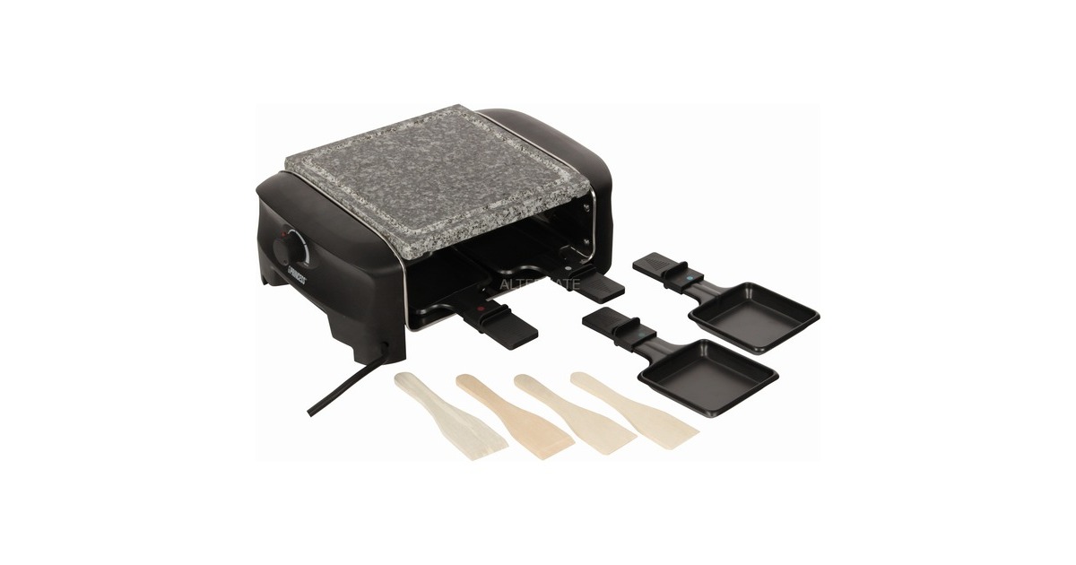 Princess 4 Stone Grill Party Raclette(schwarz)