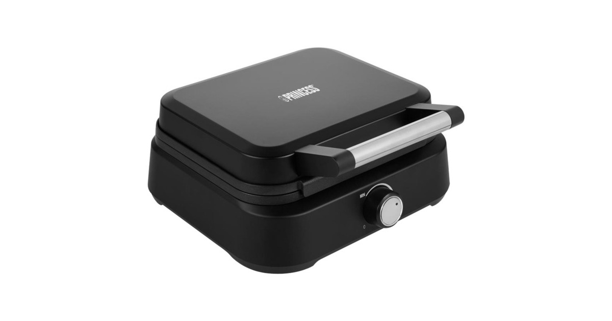 Princess Belgisches Waffeleisen Deluxe 132398(schwarz (matt), 1.500 Watt) Princess Belgisches Waffeleisen Deluxe 132398(schwarz (matt), 1.500 Watt)