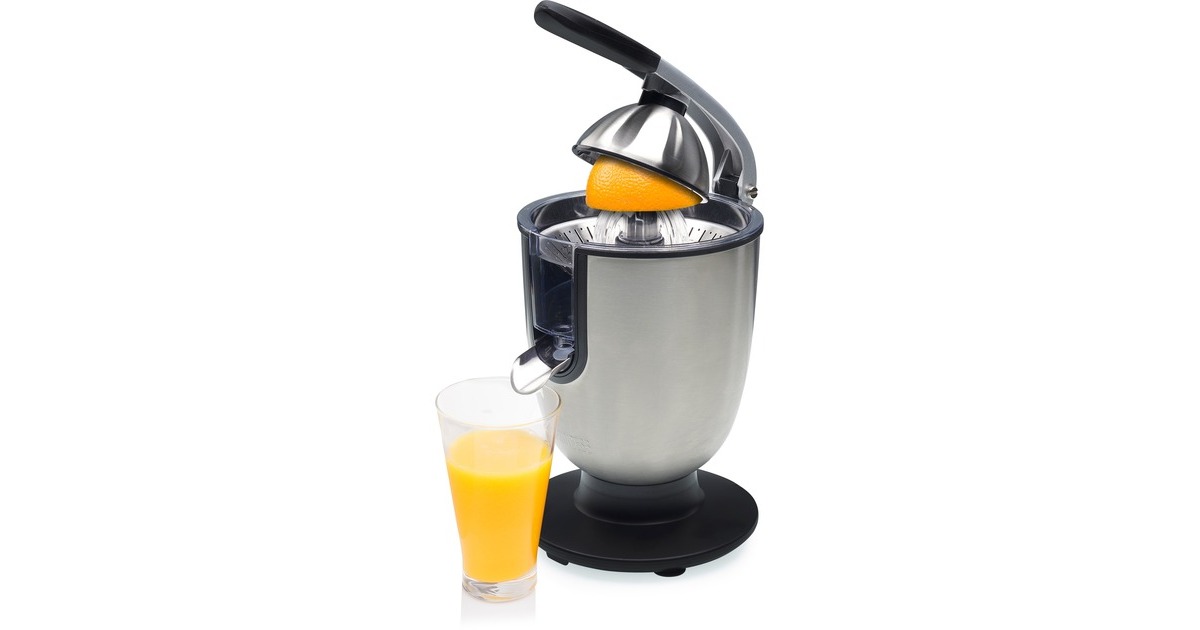 Princess Champion Juicer Pro 201863, Zitruspresse(edelstahl/schwarz)