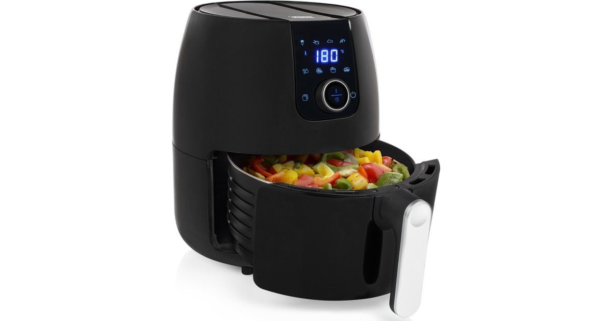 Princess Digital Aerofryer XXL 182025 , Heißluftfritteuse(schwarz/silber)