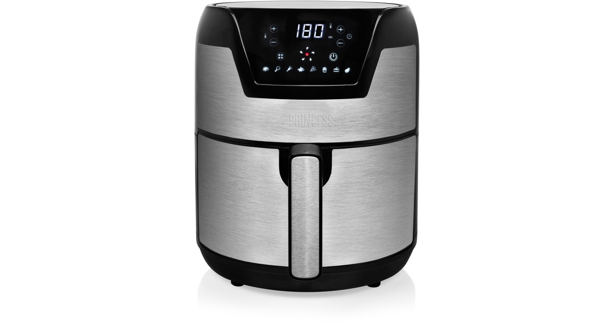 Princess Digital Aerofryer XXL 182026, Heißluftfritteuse(schwarz/edelstahl)