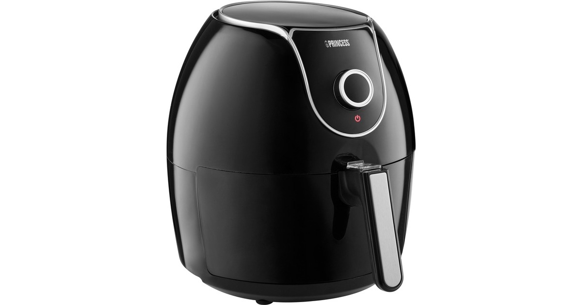 Princess Digital Family Aerofryer 182055, Heißluftfritteuse(schwarz/silber)