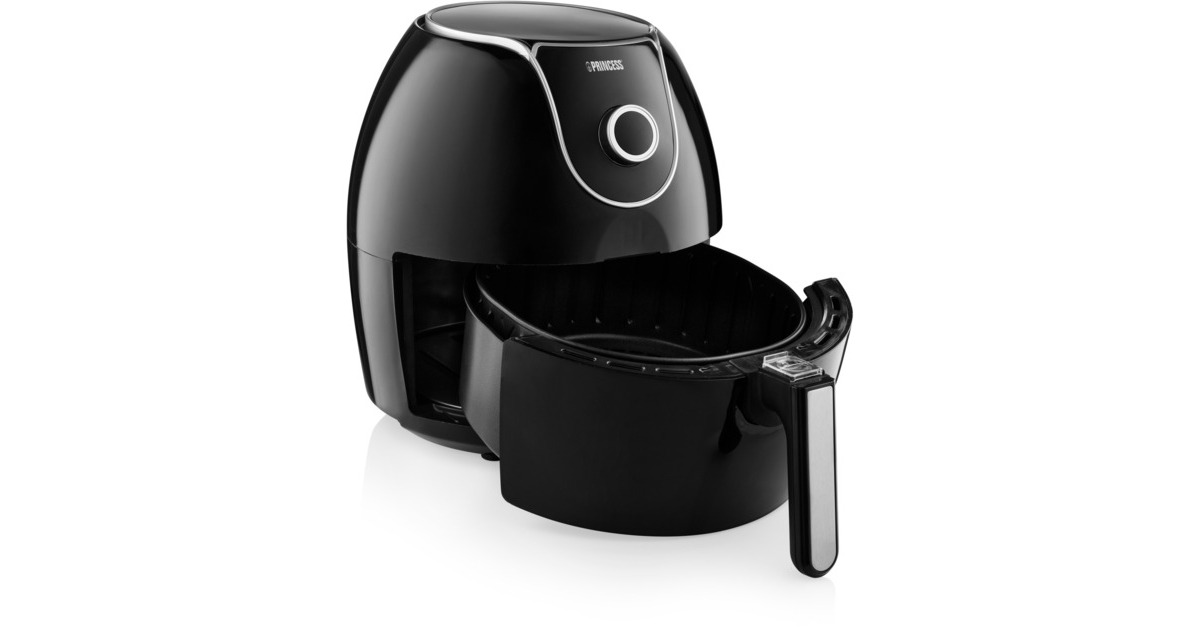 Princess Digital Family Aerofryer 182055, Heißluftfritteuse(schwarz/silber)