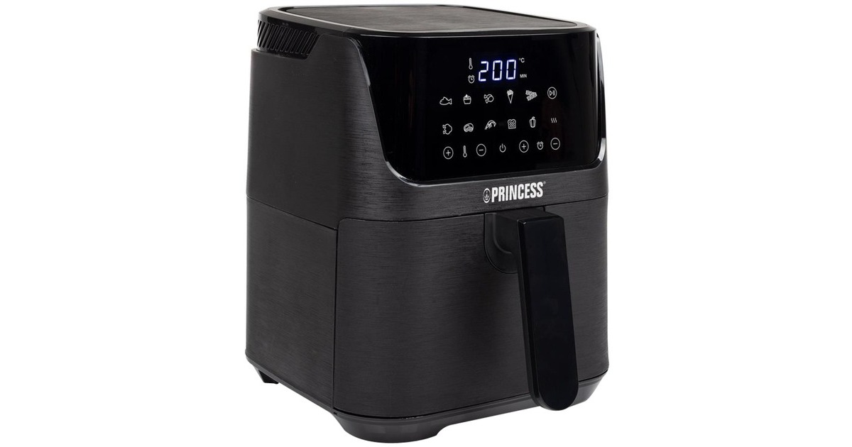 Princess Digitalen Heißluftfritteuse XL 182024(schwarz)