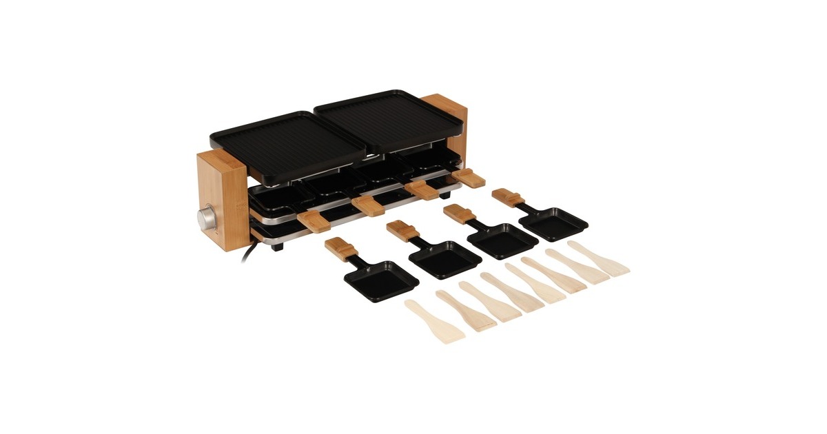 Princess Pure 8, Raclette(holz/schwarz)