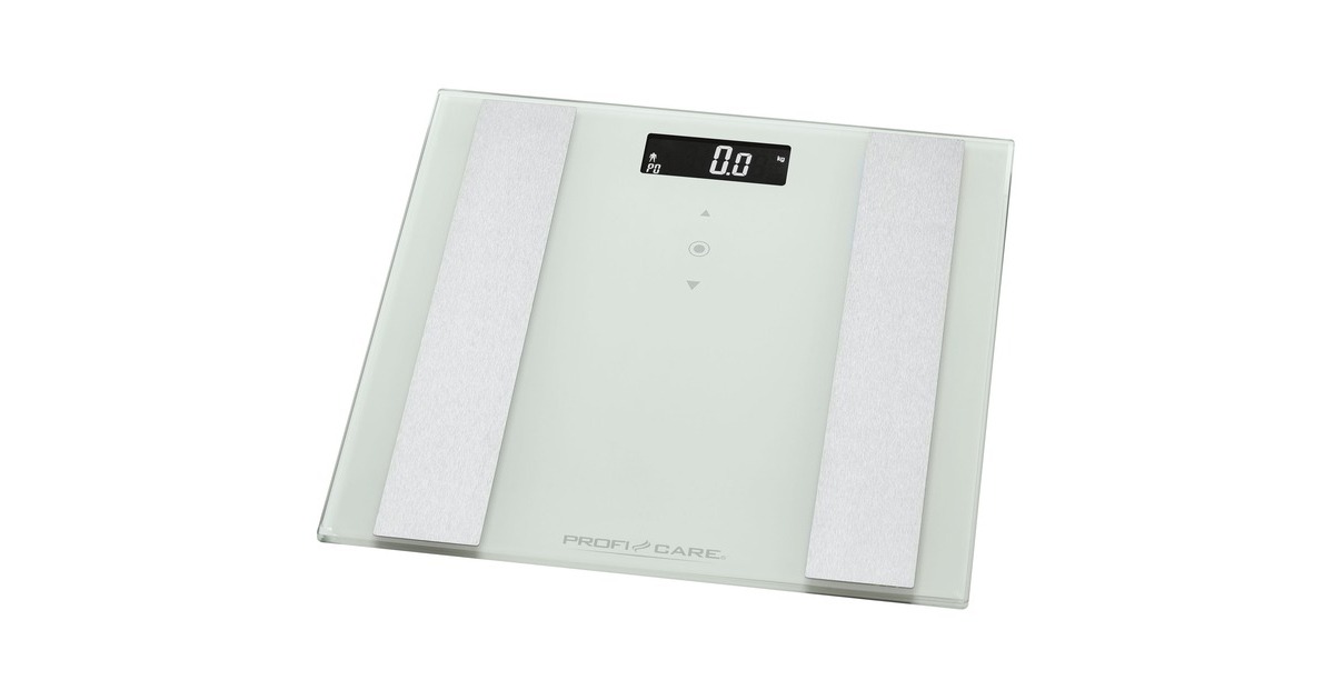 ProfiCare 8 in 1 Glas-Analysewaage PC-PW 3007 FA(weiß/edelstahl)