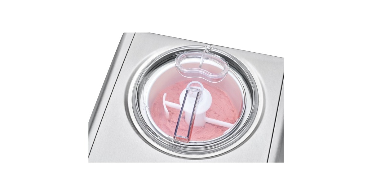 ProfiCook 2in1 - Eiscremeautomat und Joghurtmaker PC-ICM 1091 N, Eismaschine(edelstahl)