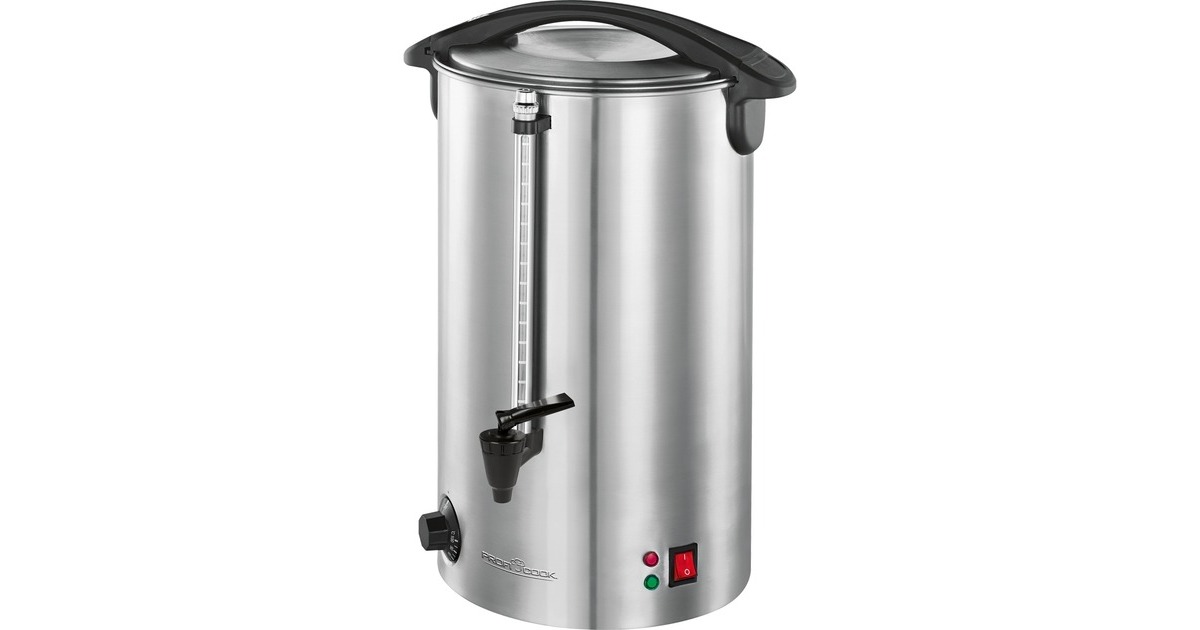 ProfiCook Heißgetränkeautomat PC-HGA 1196, Einkochautomat(edelstahl/schwarz, 7 Liter)