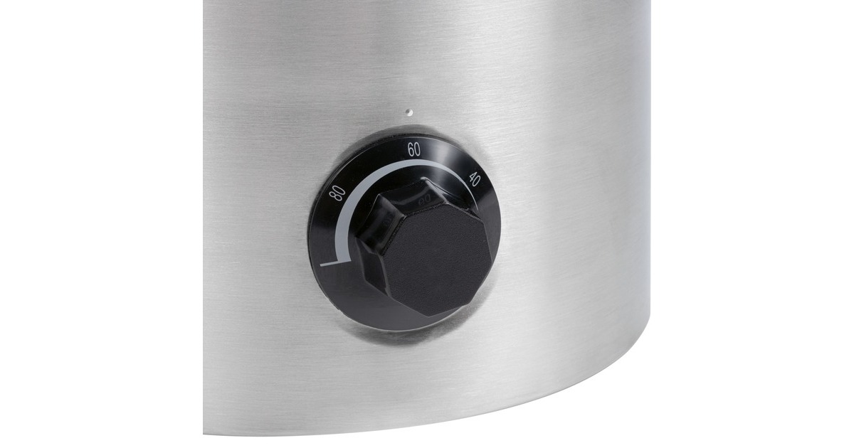 ProfiCook Heißgetränkeautomat PC-HGA 1196, Einkochautomat(edelstahl/schwarz, 7 Liter)