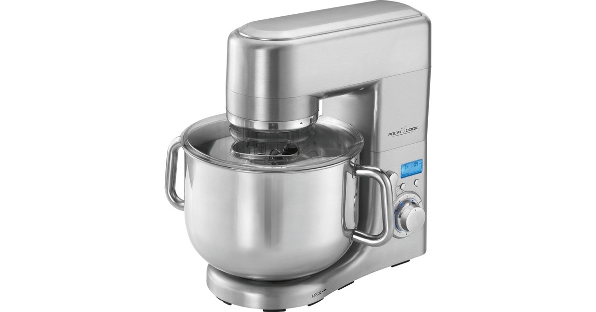 ProfiCook Knetmaschine PC-KM 1096, Küchenmaschine(edelstahl, 1.500 Watt)