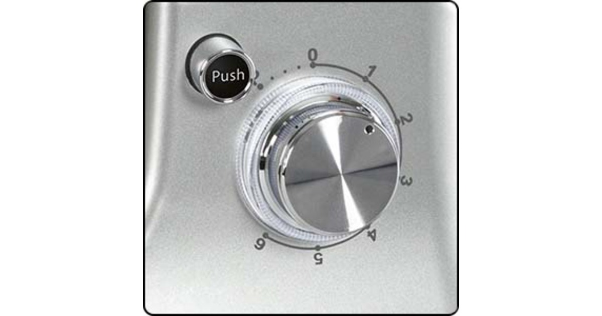 ProfiCook Knetmaschine PC-KM 1222 W, Küchenmaschine(silber, 1.200 Watt, inkl. Küchenwaage )