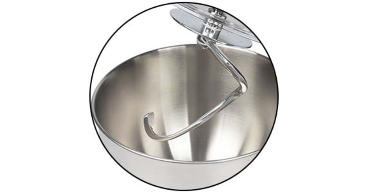 ProfiCook Knetmaschine PC-KM 1222 W, Küchenmaschine(silber, 1.200 Watt, inkl. Küchenwaage )