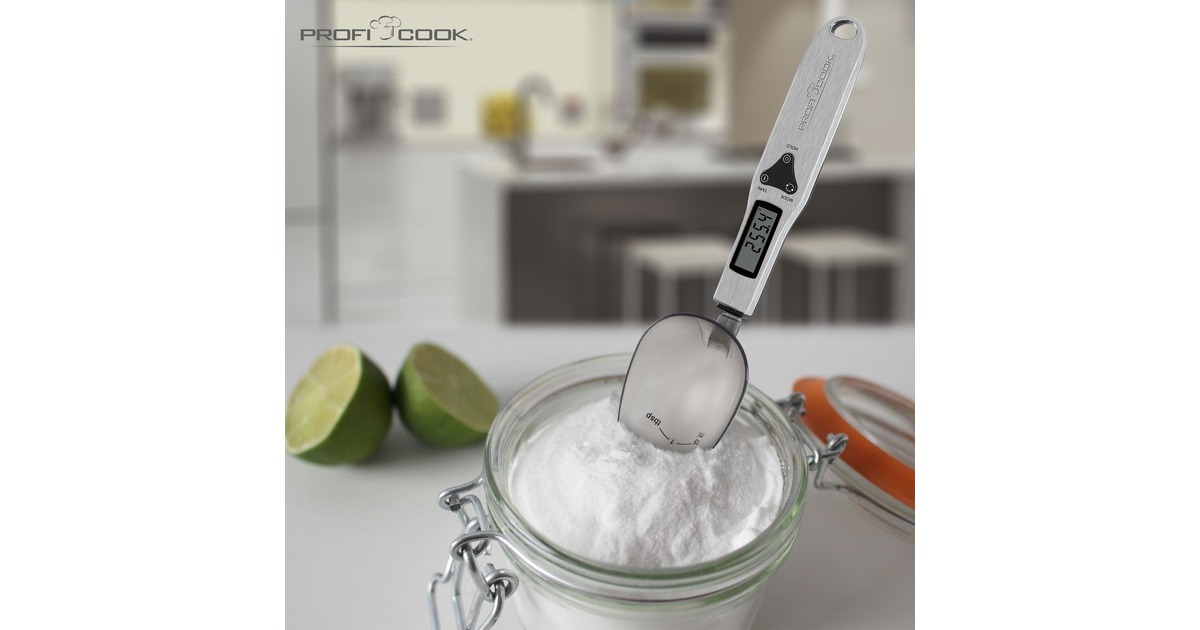 ProfiCook Löffelwaage PC-LW 1214, Küchenwaage(edelstahl)