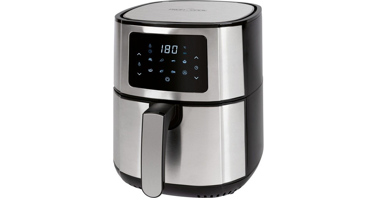 ProfiCook PC-FR 1239 H, Heißluftfritteuse(edelstahl/schwarz) ProfiCook PC-FR 1239 H, Heißluftfritteuse(edelstahl/schwarz)