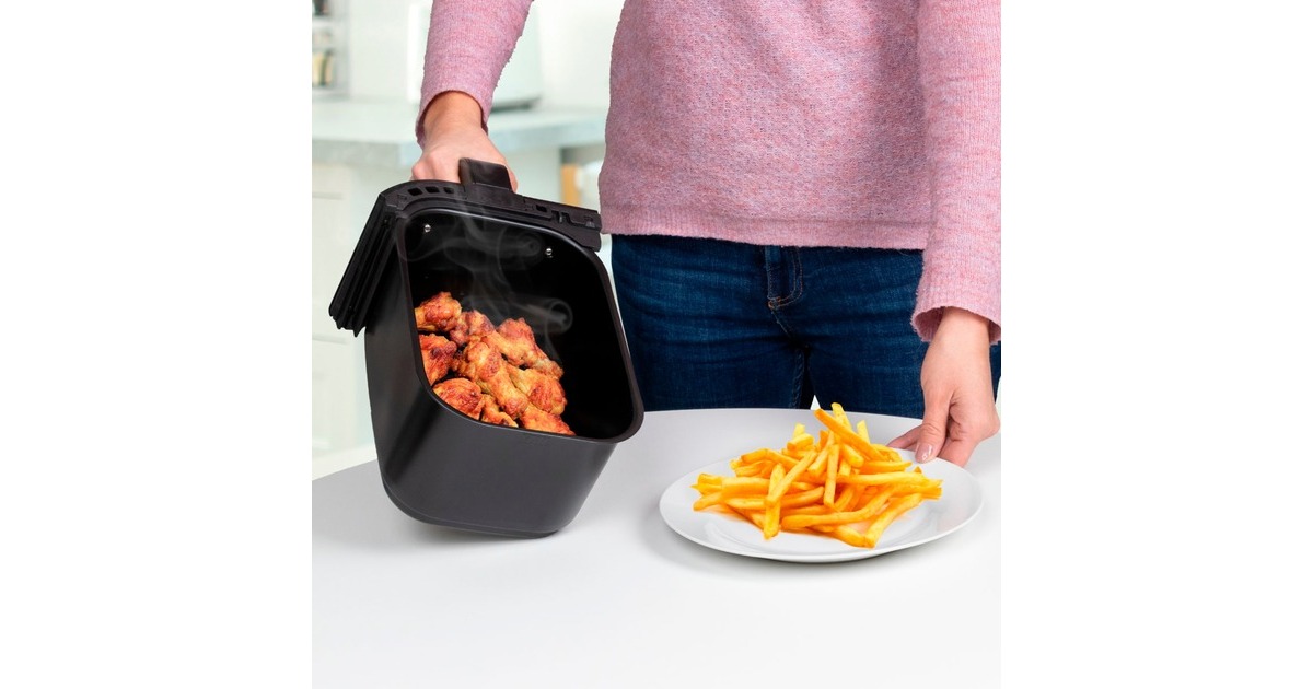 ProfiCook PC-FR 1242 H, Heißluftfritteuse(schwarz/edelstahl)