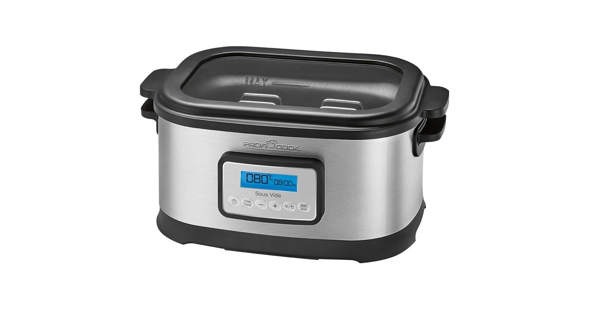 ProfiCook PC-SV 1112, Sous-Vide Garer(edelstahl/schwarz)