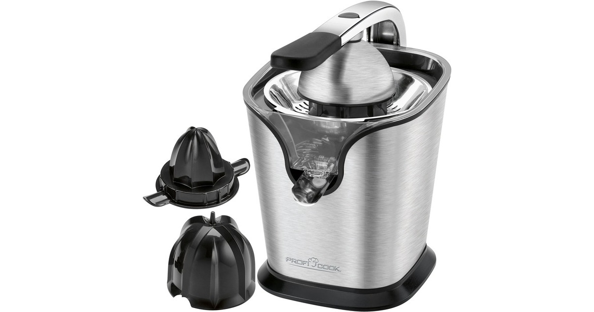 ProfiCook PC-ZP 1154, Zitruspresse(edelstahl/schwarz)