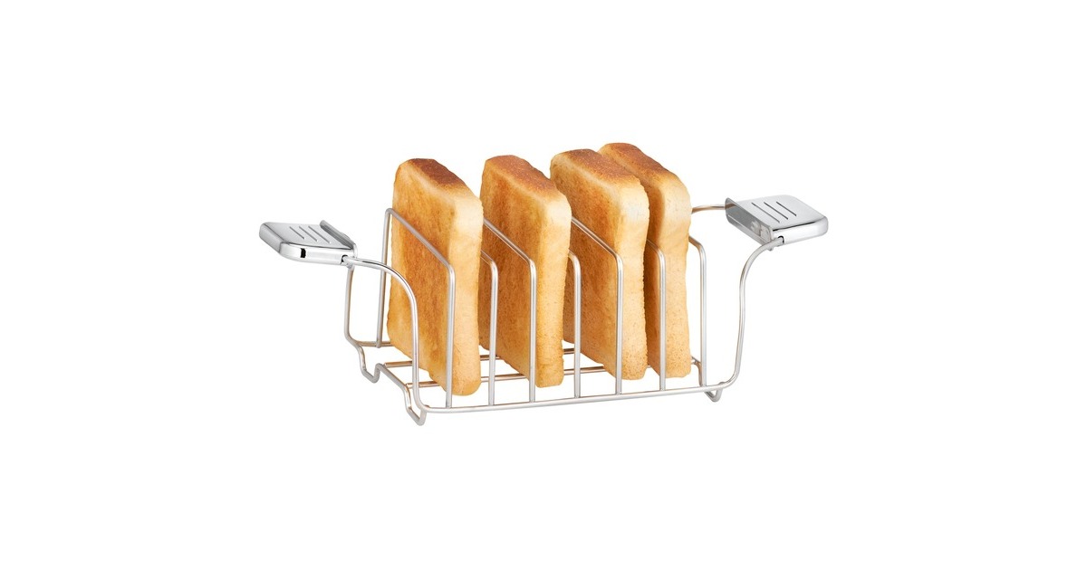 ProfiCook Toaster Vintage PC-TA 1194(anthrazit/chrom, 1.630 Watt, für 4 Scheiben Toast)