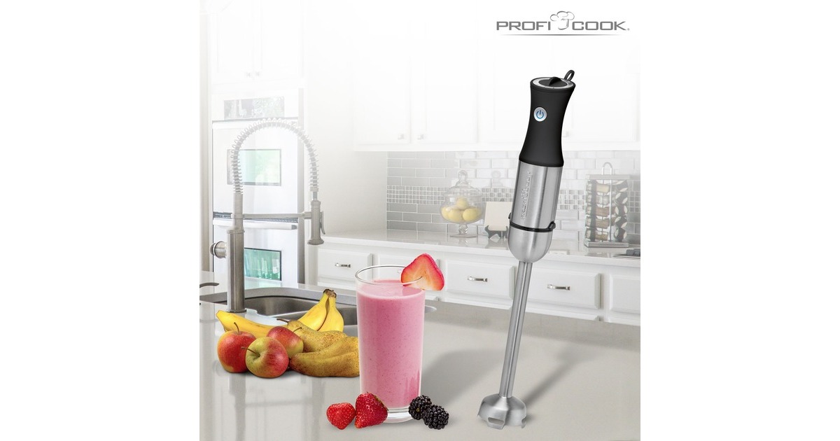 ProfiCook2in1 Stabmixer-Set PC-SMS 1220(edelstahl/schwarz)