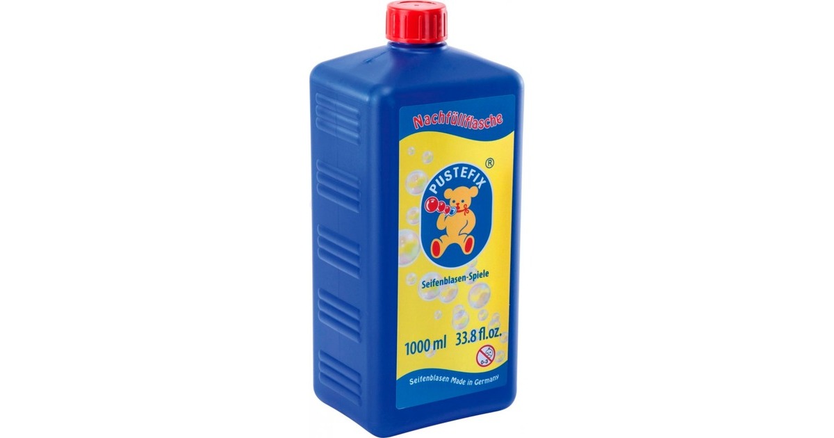 Pustefix Nachfüllflasche Maxi 1000 ML, Seifenblasen