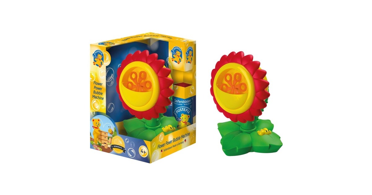 Pustefix Seifenblasen-Maschine "Sonnenblume"