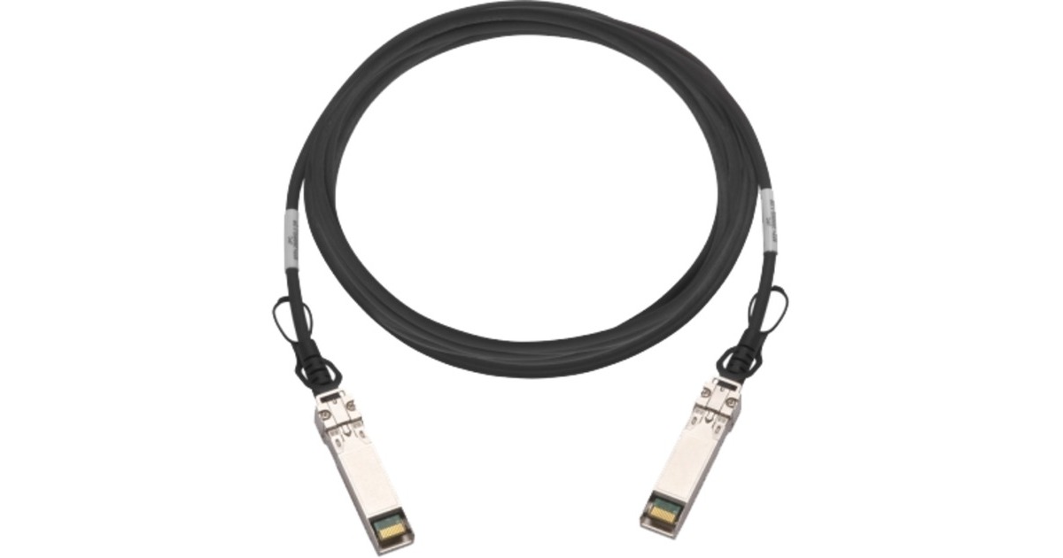 QNAP Direct Attach Kabel CAB-DAC15M-SFP28(schwarz, 1,5 Meter, twinaxial) QNAP Direct Attach Kabel CAB-DAC15M-SFP28(schwarz, 1,5 Meter, twinaxial)