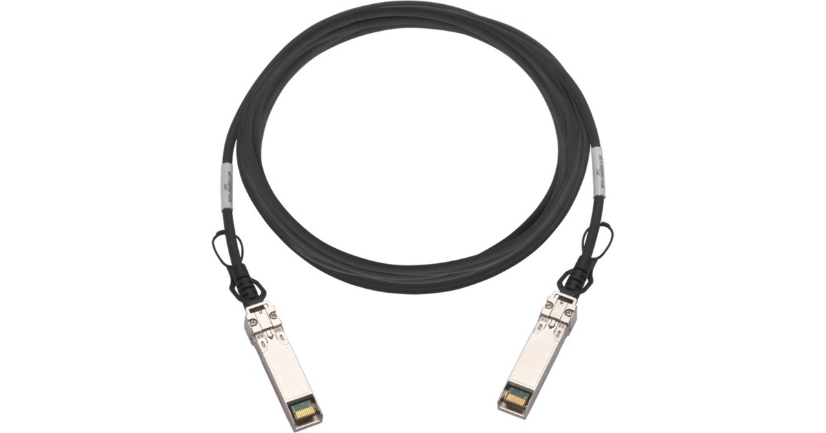 QNAP Direct Attach Kabel CAB-DAC30M-SFPP(schwarz, 3 Meter, twinaxial) QNAP Direct Attach Kabel CAB-DAC30M-SFPP(schwarz, 3 Meter, twinaxial)