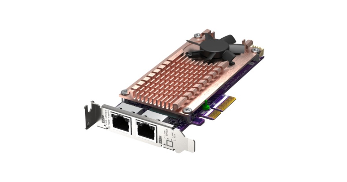 QNAP QM2-2P2G2T, Schnittstellenkarte