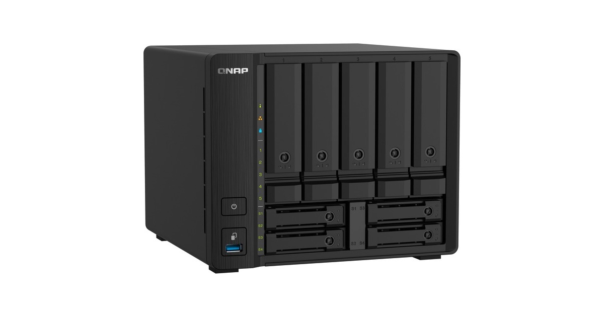 QNAP TS-932PX-4G, NAS(schwarz)