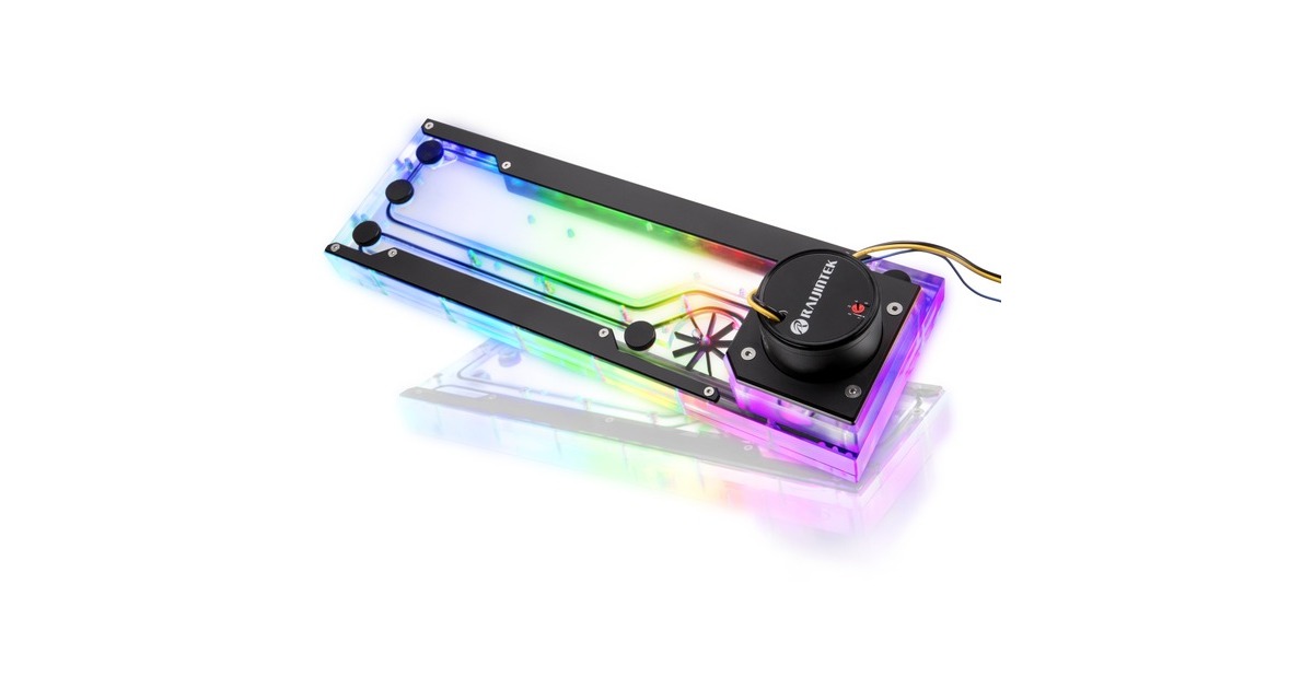 RAIJINTEK ACHERON 360 D5 EVO RBW, Pumpe(Flüssigkühlungsverteilungsplatte + Pumpe)