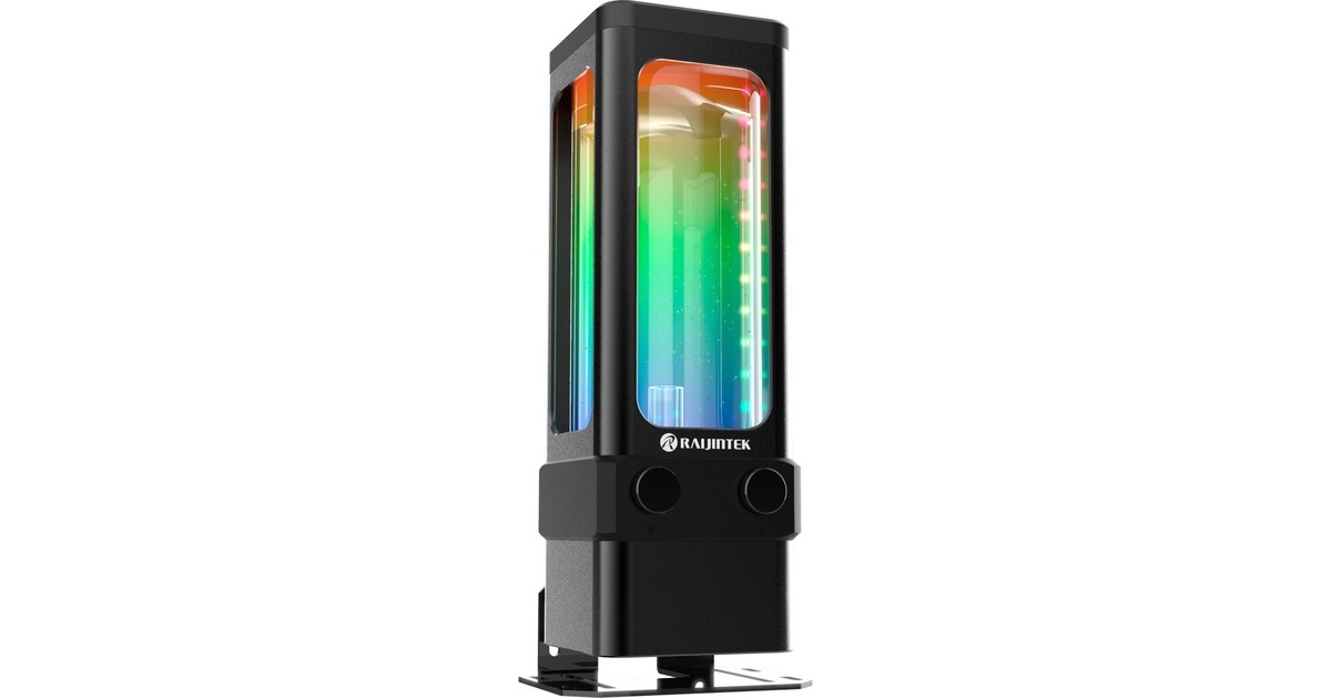 RAIJINTEK ANTILA D5 EVO RBW-15, Pumpe(schwarz/transparent, Reservoir/Pumpen Combo)