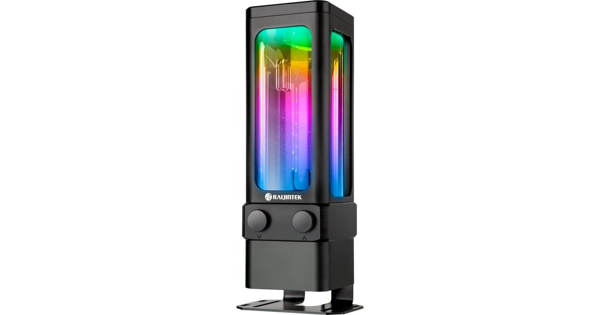 RAIJINTEK ANTILA D5 EVO RBW-15, Pumpe(schwarz/transparent, Reservoir/Pumpen Combo)