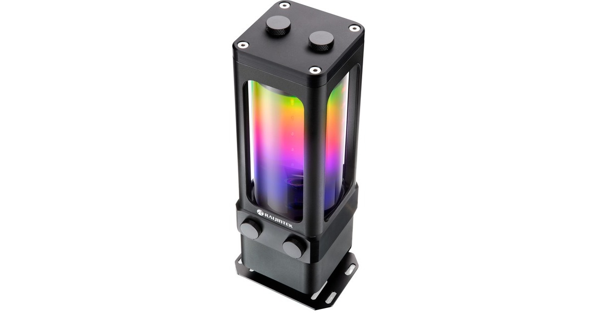 RAIJINTEK ANTILA D5 EVO RBW-15, Pumpe(schwarz/transparent, Reservoir/Pumpen Combo)