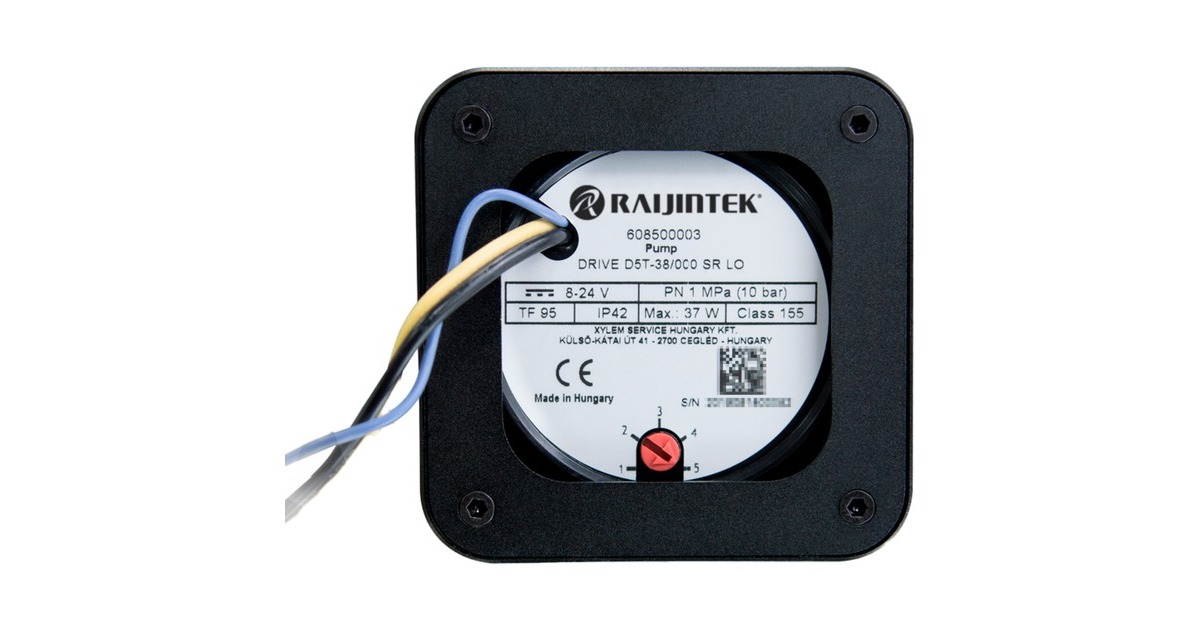 RAIJINTEK ANTILA D5 EVO RBW WHITE, Ausgleichsbehälter(schwarz/transparent, Reservoir/Pumpen Combo)