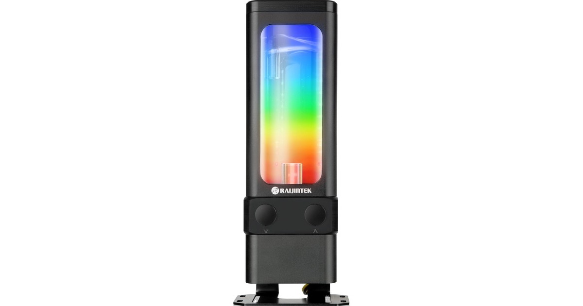 RAIJINTEK ANTILA D5 EVO RBW, Ausgleichsbehälter(schwarz/transparent, Reservoir/Pumpen Combo)