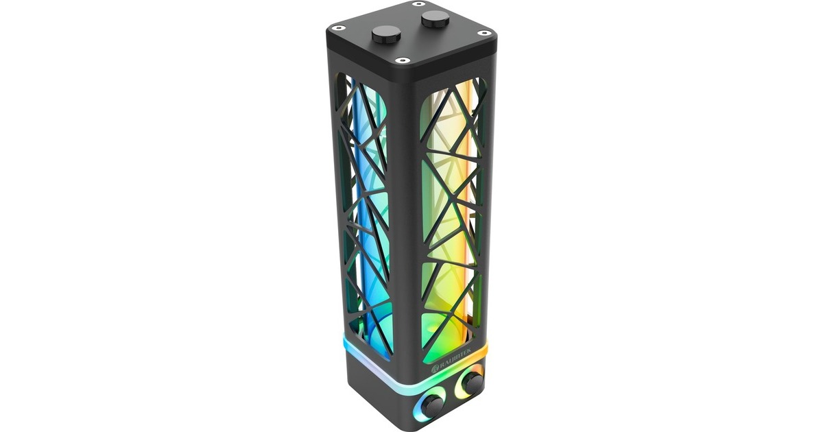 RAIJINTEK ANTILA PURE R240B, Ausgleichsbehälter(schwarz/transparent)